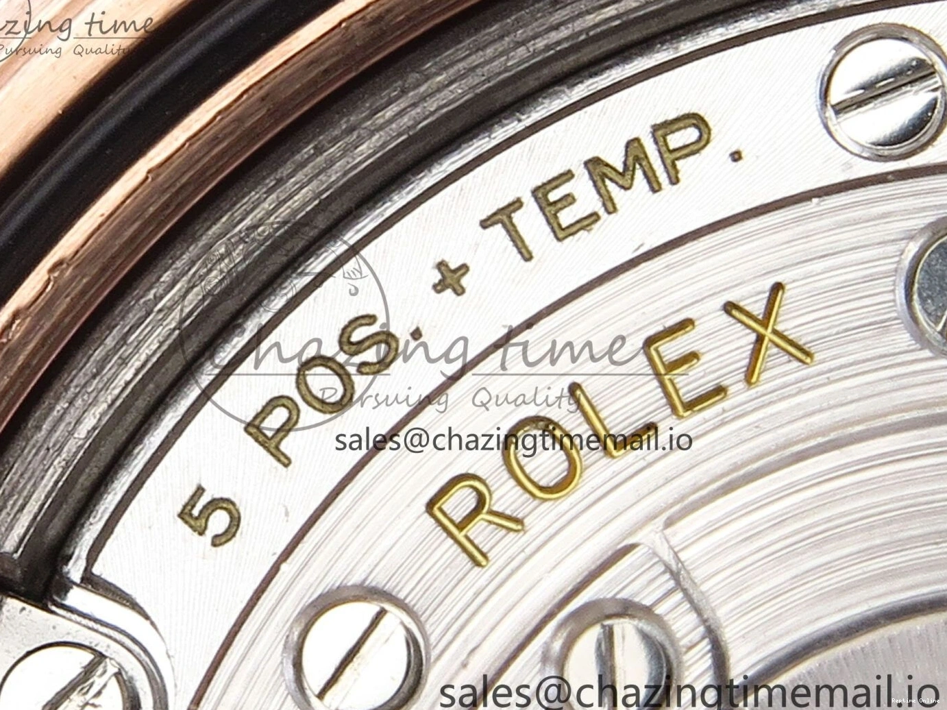 0217 QuickDry Day Date 40 RG 228235 KF 1:1 Best Edition Brown Roman Dial on President Bracelet VR3255 (Gain Weight) 838